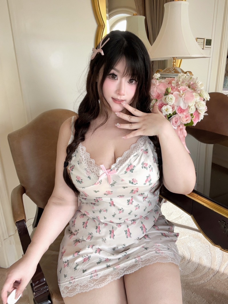 Women's Sexy Plus Size Lingeri - Babydoll Chemise Night review and price