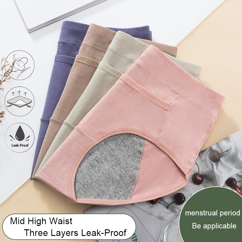 Cotton Menstrual Panties Leak  - Seamless Underwear Women review and price