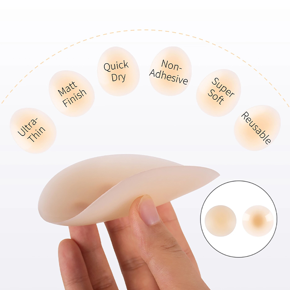 No Glue Self Adhesive Nipple C - Silicone Bra Adhesive review and price