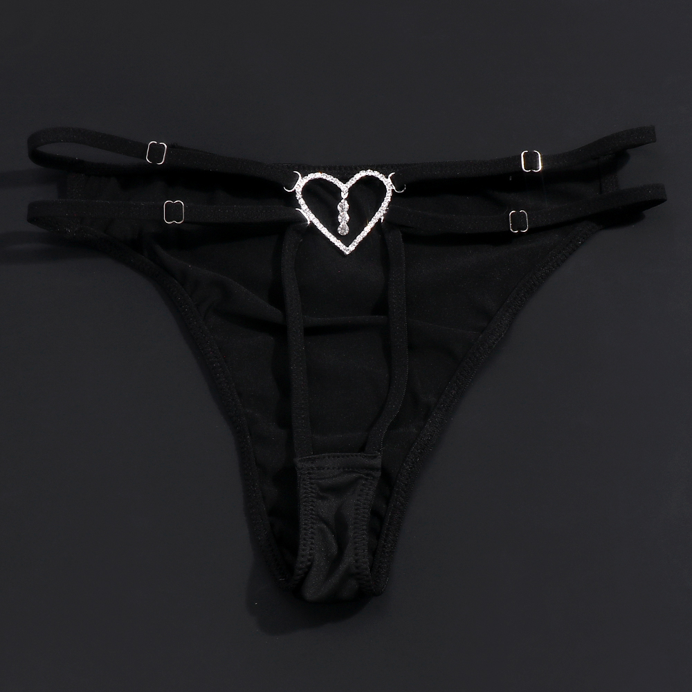 Heart Thong Swimsuit Panty Wom - Thong Bikini Women review and price