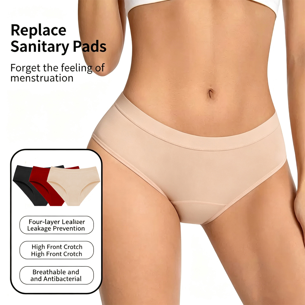 3Pcs Heavy Flow Menstrual Pant - Period Panty Absorbent review and price