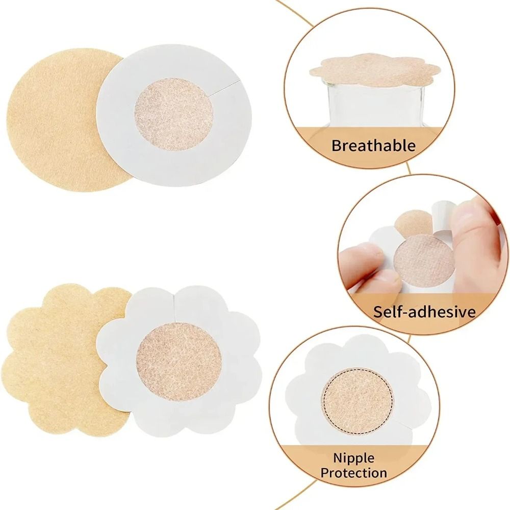 Non-woven Nipple Cover Sticker - Silicone Bra Adhesive review and price