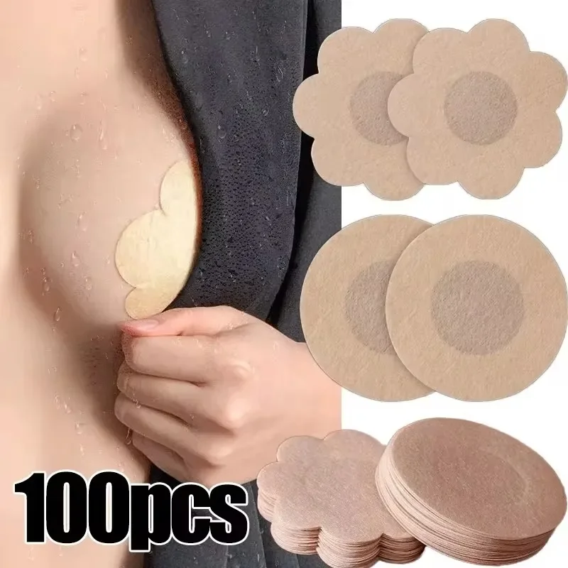 10/100pcs Women Nipple Cover S - Silicone Bra Adhesive review and price