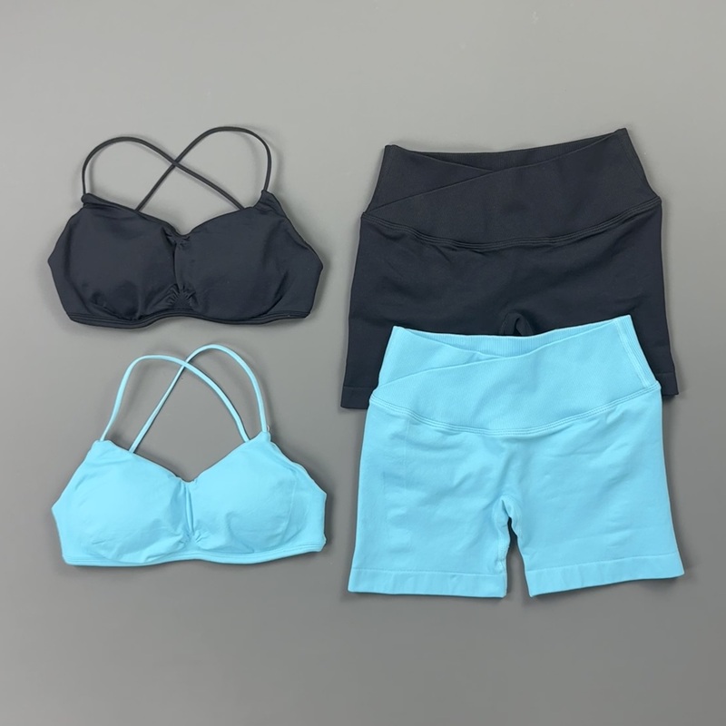 2 Pieces Sports Set Women Thin - Sports Bra High Impact review and price